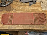 1960-1963 Ford Falcon Ranchero Front Speaker Grille Dash Defrost Vent Cover Orig. Fixed Price $19.95.