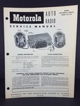 Motorola 1953 Nash Rambler Auto Radio Service Manual Model NH3C. Fixed Price $7.00.