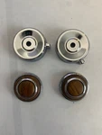 Cadillac Radio Knobs And Bezels 1980-1987. Fixed Price $20.00.