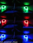 Rgb Led Speaker Light Rings For 6.5" Models - Pack Of 2. Fixed Price $99.99.