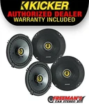 2 Pairs Of Kicker 46CSC654 Cs-series 6.5" Coaxial Bundle (4 Speakers). Fixed Price $169.92.
