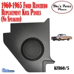 Custom Autosound KFR60/5 1960-1965 Ford Ranchero Kick Panels No Speakers. Fixed Price $124.95.