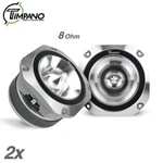 2X Timpano 900 Watt 4" Pro Audio Super Car Bullet Tweeters TPT-ST25 Chrome 8 Ohm. Fixed Price $64.95.