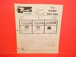 1961 Ford Truck Conventional Tilt Cab Econoline Bendix Am Radio Service Manual. Fixed Price $25.99.