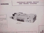 1962 Chevrolet Gmc Pickup Truck Suburban Corvair 95 Van Am Radio Service Manual. Fixed Price $19.99.