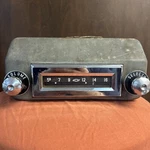 Chevrolet 1955-1956 Am Radio Gorgeous Face Chrome Original Knobs, Dials Usa Rare. Fixed Price $100.00.