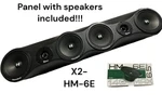 Universal Speaker Panel 4X6.5 2 Tweters Pod ( Wood And Fabric ) Package Deal!. Fixed Price $289.00.