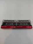 2X Realistic Supertape MI-90 Type Ii Metal Advanced Formula Blank Cassettes Nos. Fixed Price $26.96.
