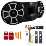 Wet Sounds REV410 Dual 10" Tower Speaker With Rev-x X-mount Kit Black. Fixed Price $1449.99.