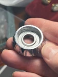 Vintage Radio Knob Dial Rare Metal Alloy Chrome Mopar Ford Gm Usa Unknown. Fixed Price $14.00.