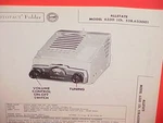 1955 Sears Allstate Am Radio Service Manual Model 6330 Chevrolet Ford Chrysler. Fixed Price $19.99.