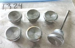 (6)ORIGINAL 67-72 Gm Pontiac Gto Lemans Firebird(?) Headlight Switch Knob Pulls. Fixed Price $45.00.
