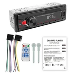 MP3 Player One Din Car Stereo Radio Audio In-dash Bluetooth Fm Aux. Fixed Price $15.99.