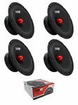 4 DS18 PRO-GM8B 8" Bullet Loud Speaker Ohm 2320W Car Bass. Fixed Price $159.00.