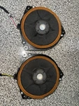 Jbl 330918 Oem Full-range Car Speakers Pair Black With Orange Surround. Fixed Price $80.00.