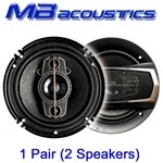 Mb Acoustics 6.5" Full Range 4-WAY Coaxial Low Profile Car Speakers 500W. Fixed Price $32.95.