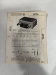 1950'S Sams Photofact Motorola Radio Model CTM7X. Fixed Price $6.99.