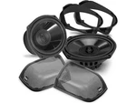 Boss Audio BHD14 Harley Davidson 6 X 9 Inch Saddlebag Speaker Kit. Fixed Price $389.99.