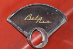 1955-56 Chevrolet Chevy Belair Dash Speaker Grill Clock Bezel 3717180 Trim Cover. Fixed Price $85.00.