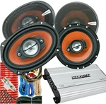 Audiobank 1000W 4CH Car Stereo Amplifier 6X9" & 6.5" Competition Speakers +kit. Fixed Price $169.99.