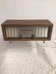 Vtg Mini Am Transistor Radio Remembrance Wood Working Rare 7.25 Lg X 3.5 H. Fixed Price $49.95.