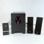 Logitech X-240 Computer Pc Speakers Subwoofer System S-0285A 120V 60HZ 160MA. Fixed Price $30.00.