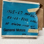 Manual Antenna Cable 44" Long Gm 1371799. Fixed Price $48.00.