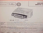 1948 1949 Mercury Convertible Sedan Coupe Wagon Radio Service Manual Brochure 2. Fixed Price $19.99.