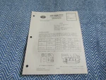 1940 Pontiac Model 983680 Standard Auto Radio Service Bulletin Brochure Flyer. Fixed Price $9.99.