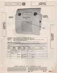 1952 Automatic P-651 Radio Service Manual Photofact SCHEMATIC1951 Plymouth. Fixed Price $8.99.