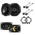 Fit Chevy Pickup 1995-2000 Factory Speaker Upgrade Kicker DSC5 DSC46 Package. Fixed Price $139.99.