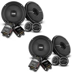 (2-PAIRS) DS18 ZXI-62C 320W Rms 6.5 2-WAY Component Speakers. Fixed Price $335.90.