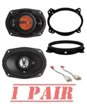 New Jbl STAGE1 300W 6X9" Front Rear Door Car Speakers For 2003-UP Toyota. Fixed Price $114.99.