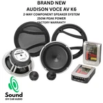 Audison Voce AV-K6-6.5" Components SPEAKERS-250 Watts Brand New Warranty. Fixed Price $469.00.