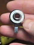 Vintage Radio Knob Dial Rare Metal Alloy Chrome Ford Usa Old Original. Fixed Price $22.00.