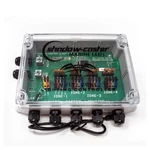 Wet Sounds Shadow Caster Multi-zone Black Box Rgb Lighting Distribution Case. Fixed Price $199.99.