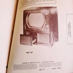 1956 Sams Photofact Folder 33+ Tv Repair Manuals Bound Zenith Rca Motorola Sylva. Fixed Price $49.99.