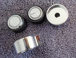 Mint Genuine Oem Gm Delco 1980S-90S Cadillac Emblem Wreath Chrome Radio Knobs. Fixed Price $35.00.