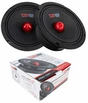 2 DS18 PRO-GM6.4B 6.5" Red Bullet Loud Speakers 960W Ohm Carmidrange. Fixed Price $64.90.