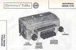 1956 Motorola CTA5 For 1955 Chevy Am Car Radio Photofact Schematic Chevrolet. Fixed Price $11.04.