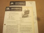 1959 Olds Motorola Radio Service Manual With Supplement OEA9X. Fixed Price $8.00.