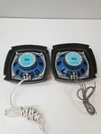Automatic Radio Rear Mount Car Speakers 5" Blue Pair 1970. Fixed Price $54.99.