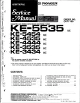 Pioneer KE-5535, 5454, Cassette Car Stereo W/ Electr Fm/am Tuner Service Manual. Fixed Price $20.00.