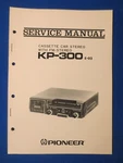 Pioneer KP-300 Cassette Service Manual Factory Original The Real Thing. Fixed Price $13.48.