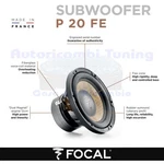 Focal P20FE Flax Evo Subwoofer 8"/20 Cm 500 Watts - 250 Wrms 4 Ohms. Fixed Price $326.77.