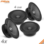 4X Prv Shallow 6.5" Midrange Slim Speakers Car Audio 800 Watts Ohm 6MR200A-4. Fixed Price $107.64.