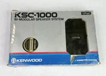 Vintage Kenwood Bi Modular Car Speaker System New Box Model KSC-1000. Fixed Price $299.99.