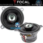 Focal 100CA1SG 4" Car Audio 2-WAY Aluminum Dome Tweeters Coaxial Speakers New. Fixed Price $99.99.