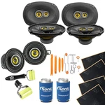 Kicker CSC35 Speakers + 2 Pairs 6X9 CSC693 W/ Free Install Kit. Fixed Price $293.94.