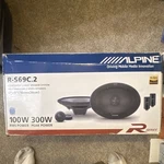 Alpine R-S69C.2 6X9IN Component Speaker System 2-WAY 100W Rms. Fixed Price $275.00.
